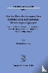 Ferrenberg, Florian - Der Einfluss des Europäischen Beihilferechts auf nationale Steuervergünstigungen.
