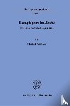 Walkusz, Michael - Kampfsport im Recht