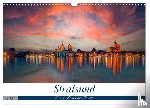 Kantz, Uwe - Stralsund, Eine Perle an der Ostsee (Wandkalender 2025 DIN A3 quer), CALVENDO Monatskalender