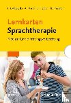 Lodziewski, Franziska, Marek, Annette, Fiedler, Sarah, Prüssner, Natascha - Lernkarten Sprachtherapie