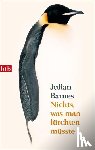 Barnes, Julian - Nichts, was man fürchten müsste