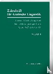  - Zeitschrift für Arabische Linguistik 79,1 (2025)