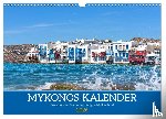 Bihlmayer - Bihlmayer-MEDIA, Michael - Griechenland - Mykonos Kalender (Wandkalender 2026 DIN A3 quer), CALVENDO Monatskalender
