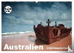 Stanzer, Elisabeth - Australien. Impressionen (Wandkalender 2026 DIN A2 quer), CALVENDO Monatskalender