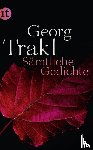 Trakl, Georg - Samtliche Gedichte