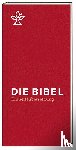  - Die Bibel. Taschenausgabe rot mit Reißverschluss.