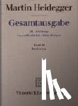 Heidegger, Martin - Gesamtausgabe Abt. 3 Unveröffentlichte Abhandlungen Bd. 66. Besinnung (1938/39)