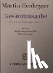 Heidegger, Martin - Gesamtausgabe Abt. 2 Vorlesungen Bd. 24. Die Grundprobleme der Phänomenologie