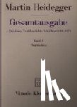 Heidegger, Martin - Gesamtausgabe Abt. 1 Veröffentlichte Schriften Bd. 9. Wegmarken