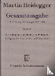 Heidegger, Martin - Gesamtausgabe. 4 Abteilungen / Der Anfang der abendländischen Philosophie
