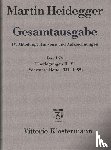Heidegger, Martin - Gesamtausgabe. 4 Abteilungen / Überlegungen II-VI