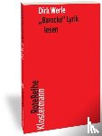 Werle, Dirk - 'Barocke' Lyrik lesen