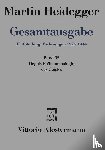 Heidegger, Martin - Hegels Phänomenologie des Geistes