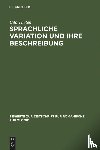 Thelen, Udo - Sprachliche Variation und ihre Beschreibung