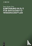 Wirtz, Klaus Werner - Einfuhrung in Pl/1 Fur Wirtschaftswissenschaftler