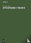 Leiner, Bernd - Stichprobentheorie