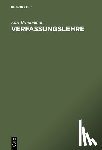Brinkmann, Karl - Verfassungslehre