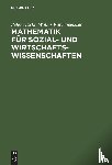 Hackl, Peter, Katzenbeisser, Walter - Mathematik fur Sozial- und Wirtschaftswissenschaften