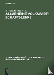 - Allgemeine Volkswirtschaftslehre