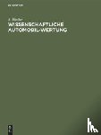 Riedler, A - Wissenschaftliche Automobil-Wertung