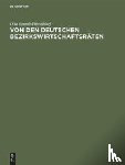 Brandt-Dusseldorf, Otto - Von Den Deutschen Bezirkswirtschaftsraten