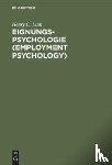 Link, Henry C - Eignungs-Psychologie (Employment Psychology)
