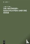 Weber, Leopold - Die Islander-Geschichten Und Die Edda