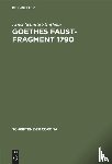 Schulte Strathaus, Ernst - Goethes Faust-Fragment 1790