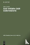 Jessen, Otto - Das Wesen der Kontinente