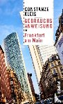 Kleis, Constanze - Gebrauchsanweisung für Frankfurt am Main