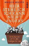 Hesse, Helge - Hier stehe ich, ich kann nicht anders
