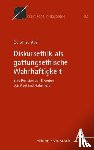 Apel, Dorothea - Diskursethik als gattungsethische Wahrhaftigkeit