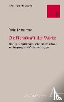 Kretzschmar, Tobias - Die Nennkraft der Worte