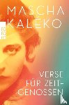 Kaléko, Mascha - Verse für Zeitgenossen