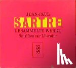 Sartre, Jean-Paul - Gesammelte Werke. 8 Bände. Schriften zur Literatur