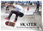 Stanzer, Elisabeth - Skater. Skateboarding-Impressionen (Wandkalender 2026 DIN A3 quer), CALVENDO Monatskalender