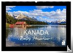 Büchler Und Christine Berkhoff, Martin - KANADA - Rocky Mountains (Wandkalender 2026 DIN A2 quer), CALVENDO Monatskalender