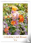 Kruse, Gisela - Glücklich mit Rosen (Wandkalender 2026 DIN A3 hoch), CALVENDO Monatskalender