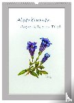 Überall, Peter - Alpenblumen Aquarelle aus Tirol (Wandkalender 2026 DIN A3 hoch), CALVENDO Monatskalender