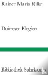 Rilke, Rainer Maria - Duineser Elegien
