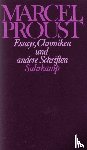 Proust, Marcel - Essays, Chroniken und andere Schriften