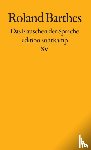 Barthes, Roland - Das Rauschen der Sprache