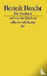 Brecht, Bertolt - Die Hochzeit und andere Einakter