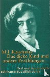 Kaschnitz, Marie Luise - Das dicke Kind und andere Erzählungen