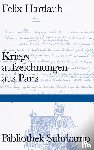 Hartlaub, Felix - Kriegsaufzeichnungen aus Paris