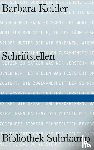 Köhler, Barbara - SCHRIFTSTELLEN