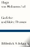 Hofmannsthal, Hugo von - Gedichte und kleine Dramen