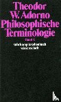 Adorno, Theodor W. - Philosophische Terminologie 2