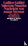 Galilei, Galileo - Sidereus Nuncius. Nachricht von neuen Sternen