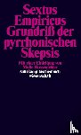 Empiricus, Sextus - Grundriß der pyrrhonischen Skepsis